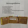Adler Gelbörse Herren Portemonnaie Büffelleder Bikerbörse Produktbild-Vorschau 2