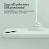 Accezz Liquid Silikoncase iPhone 14 / 13 - Sky Blue Produktbild-Vorschau 2