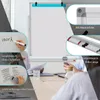 COSTWAY Doppelseitiges mobiles Whiteboard, 120 x 90 cm, Produktbild-Vorschau 6