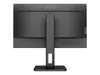 The back of a black AOC monitor on a white background. Produktbild-Vorschau