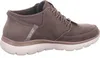 Side view of a brown Skechers boot. Náhled obrázku produktu