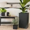 Fioriera LECHUZA CANTO Stone 40 High Nero grafite | Anteprima dell’immagine prodotto 30