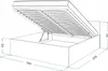 Bett mit Lattenrost Jugendbett Doppelbett  180x200 Produktbild-Vorschau 3