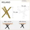 Magnetický nábytok Stolový rám ( Golden ) Spider Design Náhľad obrázku produktu 2