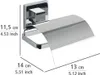 WENKO Toiletten Papier Halter Klo Rollen Ablage Halterung Produktbild-Vorschau 6
