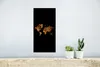 MuchoWow® Poster Weltkarte - Schilf - Karte 20x40 cm - Produktbild-Vorschau 5
