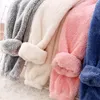 ASKSA Enfants Garçons Filles Pyjamas chauds et moelleux Voir les images du produit 7