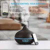 LED Ultraschall Luftbefeuchter, 500ml Aroma Diffuser, Produktbild-Vorschau 3