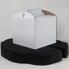 KAPAK Tortenkarton Weiß 30x30x25 cm mit Griff Produktbild-Vorschau 7