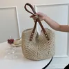 1 Strohtasche für Damen aus hochwertigem, handgewebtem Produktbild-Vorschau 6