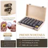 Münzsammelbox, Münzhalter, Münzbox aus Holz, 100 Stück Produktbild-Vorschau 7