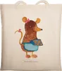 Mr. & Mrs. Panda Tote Bag Maus Kekse - Transparent - Produktbild-Vorschau 1