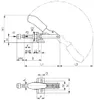 AMF Schubstangenspanner Größe 1 Andrückschraube M4x20 Anteprima dell’immagine prodotto 3