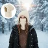 STILVORA Mützen, Gestrickte Plüsch, extra warme Wintermütze Produktbild-Vorschau 1