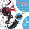 Mountainbike Vankel 20 Zoll Kinderfahrrad 6 Gang Schaltwerk Produktbild-Vorschau 9