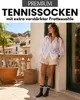 Tennissocken 5 Paar Premium Sportsocken Damen & Herren Crew Produktbild-Vorschau 9