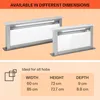 Klarstein Downdraft digestor, výsuvný digestor, tichý Náhľad obrázku produktu 8