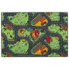 Kinder Spiel Straßenteppich Bauernhof Grün, Größe:200x200 Produktbild-Vorschau 5