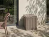 BELIANI Aufbewahrungsbox Taupe Kunststoff 46 x 58 cm für Produktbild-Vorschau 4