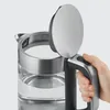 Severin Wasserkocher Glas/Edelstahl, 1,7L, 2200W, kompakt, Produktbild-Vorschau 6