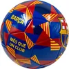 A close-up view of an FC Barcelona soccer ball. Produktbild-Vorschau