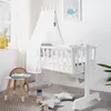 roba Berceau Little Stars 40 x 90 cm en bois - Chaise Voir les images du produit 2