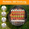 BBQ Grillspieß Set aus Edelstahl – 6 Spieße + 2 Halter + Produktbild-Vorschau 4