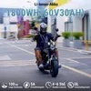 E-Motorroller M1P-blau 60V 2000W Motor 30AH 45km/h Bis zu Produktbild-Vorschau 3