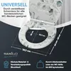 SANILO® WC-Sitz mit Absenkautomatik und Schnellverschluss Produktbild-Vorschau 4