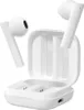 A pair of white wireless earbuds and their charging case are displayed against a white background. Anteprima dell’immagine prodotto