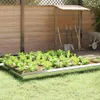 vidaXL Schneckenzaun 16 stk. 100 x 3,5 x 25 cm Verzinkter Produktbild-Vorschau 2