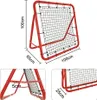 TRMLBE Fußball Rebound Netz 100x65cm Prellwand Kicker Produktbild-Vorschau 2