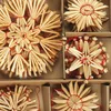 COM-FOUR® 36x Strohsterne im Mix-Set - Christbaum-Schmuck - Produktbild-Vorschau 5