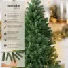 Sapin de Noël artificiel moulé par injection avec support Voir les images du produit 2