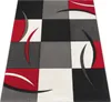 A product shot of a rug with a geometric pattern. Anteprima dell’immagine prodotto