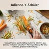 Lurch 00010096, Gemüse, Y-Schäler, Edelstahl, 18/8, Produktbild-Vorschau 2