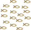 Oblique Unique 18 Holz Fische Streudeko Taufe Kommunion Produktbild-Vorschau 1