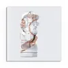 DEQORI Glasbild Echtglas 30x30 cm 'Antike Büste aufgepeppt' Produktbild-Vorschau 2
