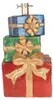 Clayre & Eef Supporto per albero di Natale regalo 25x28x48 Anteprima dell’immagine prodotto 1