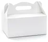 Ozdobne pudełka na ciasto białe 19x14x9cm 10szt Podgląd zdjęcia produktu 2