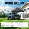 Namiot garażowy Carport, 3 x 6 m, namiot na dachu garażu, Podgląd zdjęcia produktu 4
