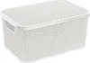 Branq Rattankorb 19 l - antik-weiß Produktbild-Vorschau 1