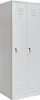 Umkleideschrank BHP Mega-M J-60 2-türig grau B-60 cm T-50 Produktbild-Vorschau 2