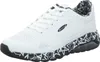 Damen Sneakers, Weiß-Schwarz, 38 EU, glattes Kunstleder, Produktbild-Vorschau 2