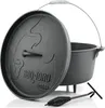 BBQ-Toro Dutch Oven DO14A, 13,3 L Alpha Gusseisen Kochtopf, Produktbild-Vorschau 1