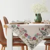 Eurofirany Tischdecke Gobelin beige 100 cm x 100 cm Produktbild-Vorschau 2