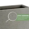 PFLANZWERK® Pflanzkübel TUB 50cm LAVA GRAU Fensterbank Produktbild-Vorschau 3