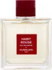 A clear, front-facing studio shot of a Guerlain Habit Rouge Eau de Parfum bottle. Anteprima dell’immagine prodotto