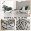 A collage of images showing rocking chairs, with text overlay. Produktbild-Vorschau