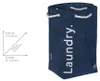 TOM TAILOR Faltbarer Wäschekorb navy groß Wäschesammler mit Produktbild-Vorschau 7